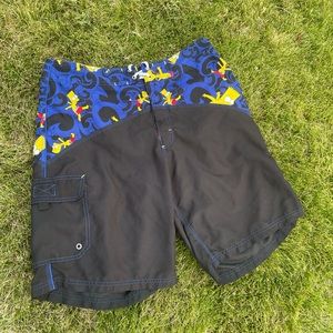 2004 men's bart Simpson swim trunks size 32